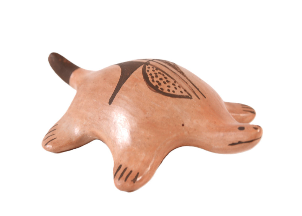 Hopi Pueblo Turtle Pottery By L. Shula