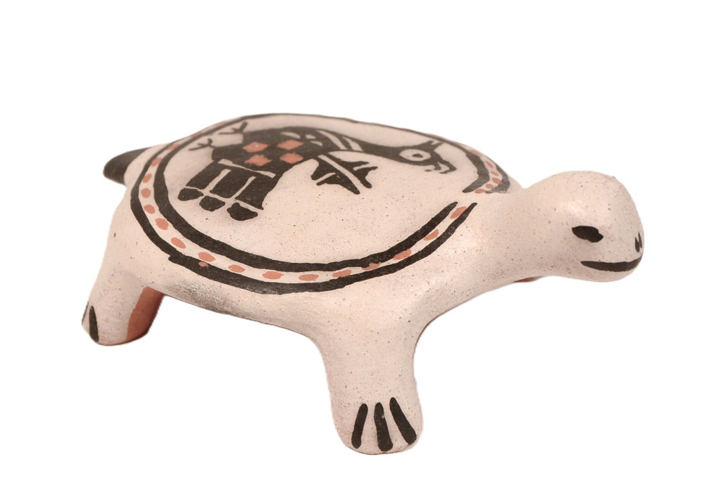 Cochiti Pueblo Pottery Turtle By Viril Ortez