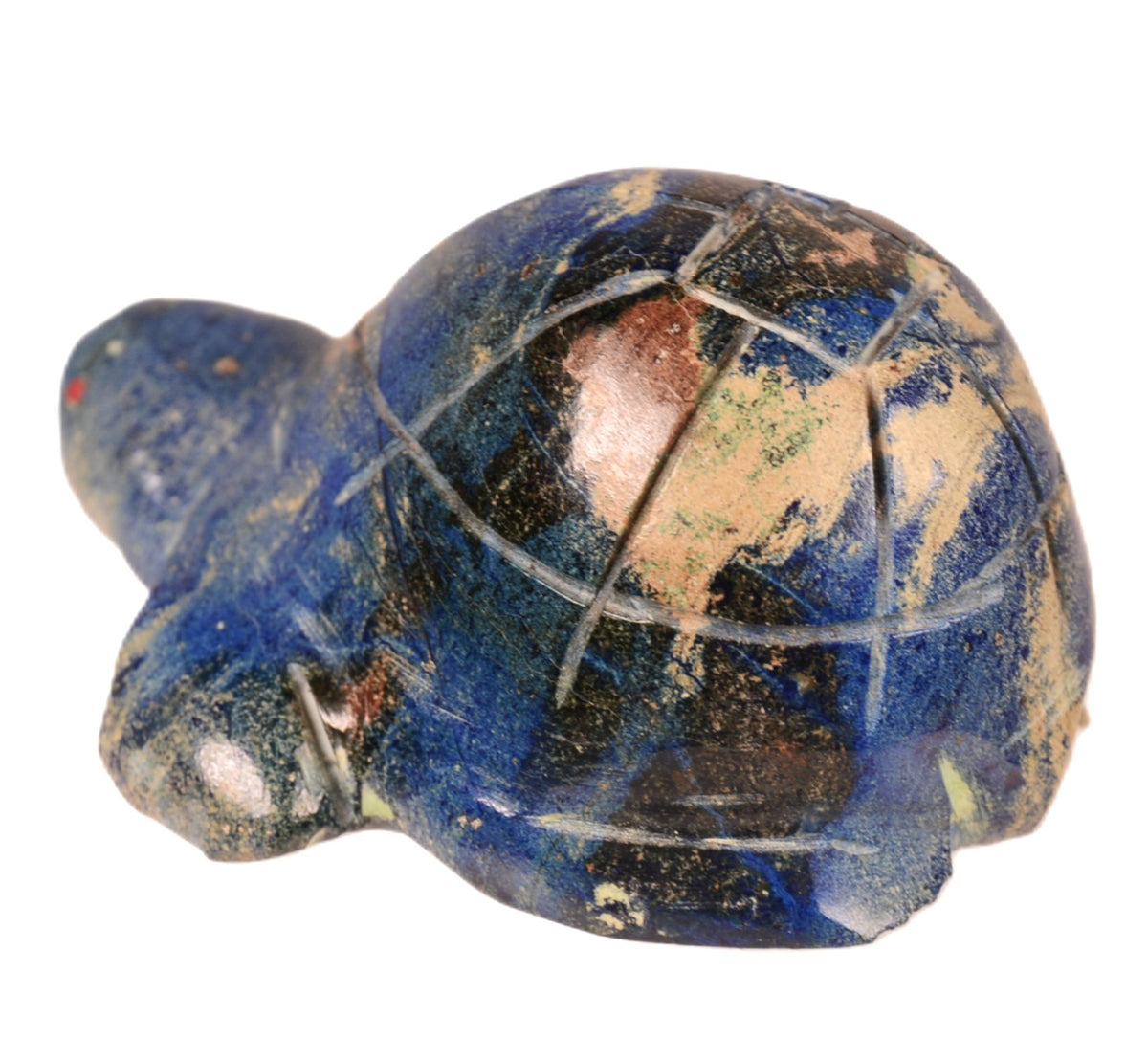 Zuni Pueblo Blue Turtle Fetish