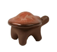 Santa Clara Pueblo Black Ceramic Turtle By Joe Baca
