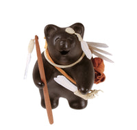 Choctaw Pueblo Black Bear Pottery By Randy Chitto