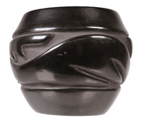 Santa Clara Pueblo Black Pottery By Florence Brawning