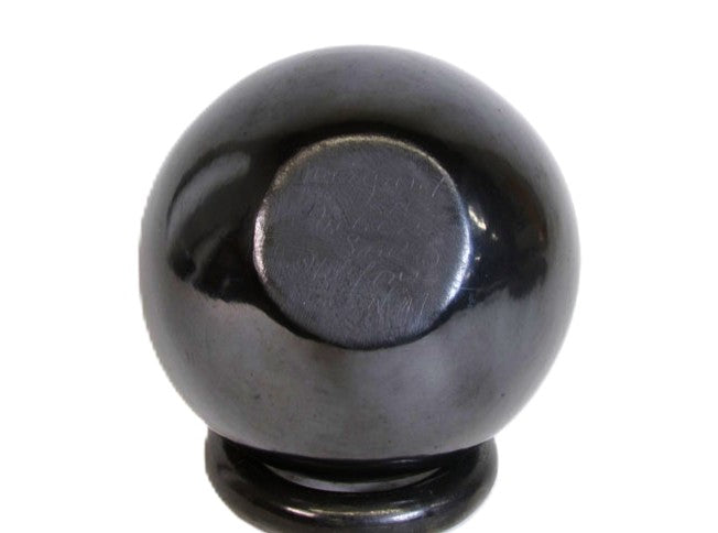 San Ildefonso Black on Black pottery jar by Margaret Lou Gutierrez