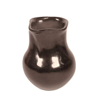 Santa Clara Pueblo Black Vase By Cookie Tafoya
