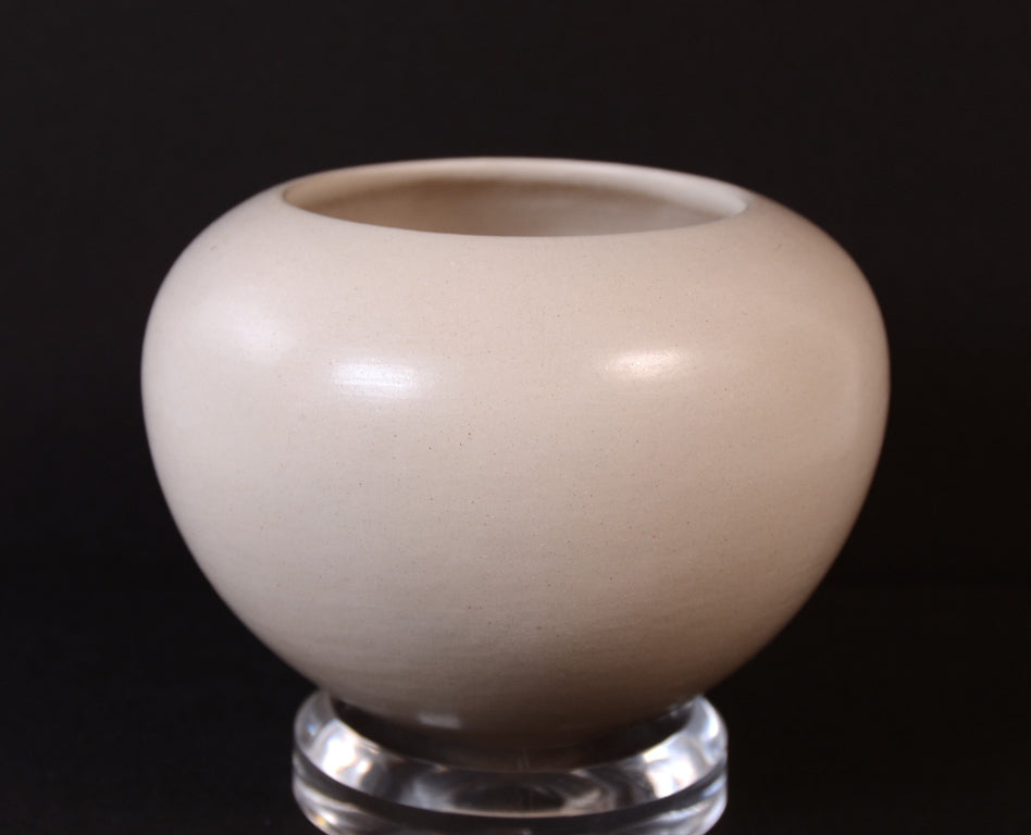 Hopi Pueblo White Bowl By Preston Dunyenic