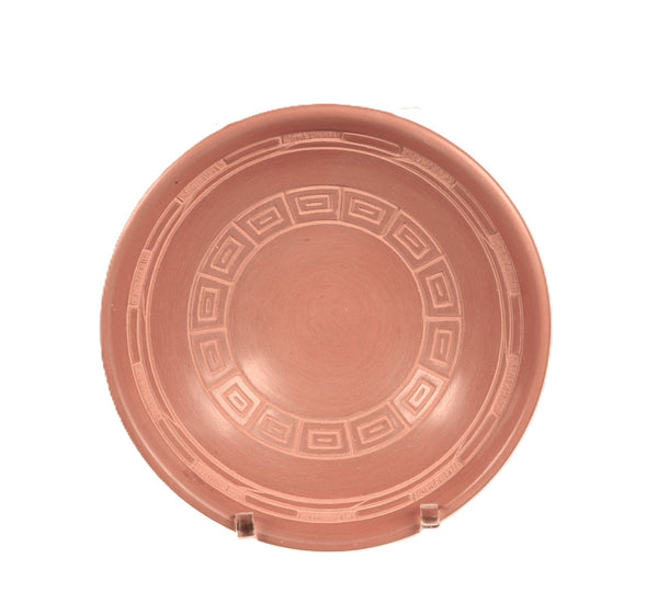 Hopi Pueblo Pottery Dish By Alton Komalestewa
