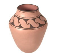 Zia Pueblo Pottery Jar By Diana Lucero