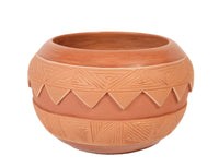 San Juan Pueblo Pottery Bowl By Domenguete Sisneros