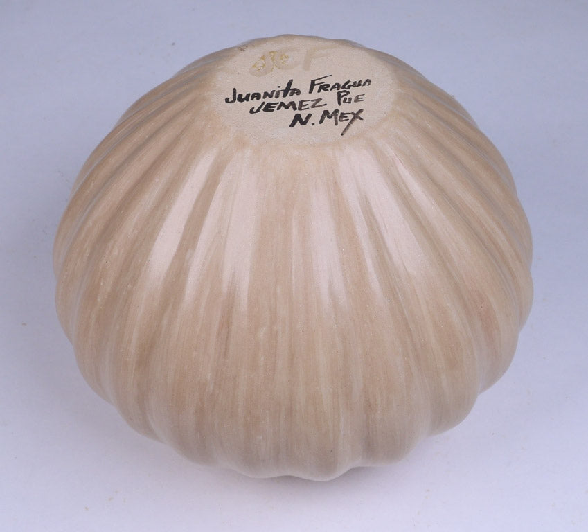 Jemez Pueblo Mellon Jar by Juanita Fragua