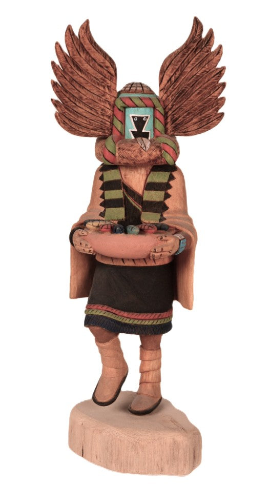 Hopi Pueblo Crow Mother Kachina Doll By Gerald Tsosie