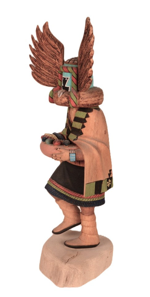 Hopi Pueblo Crow Mother Kachina Doll By Gerald Tsosie