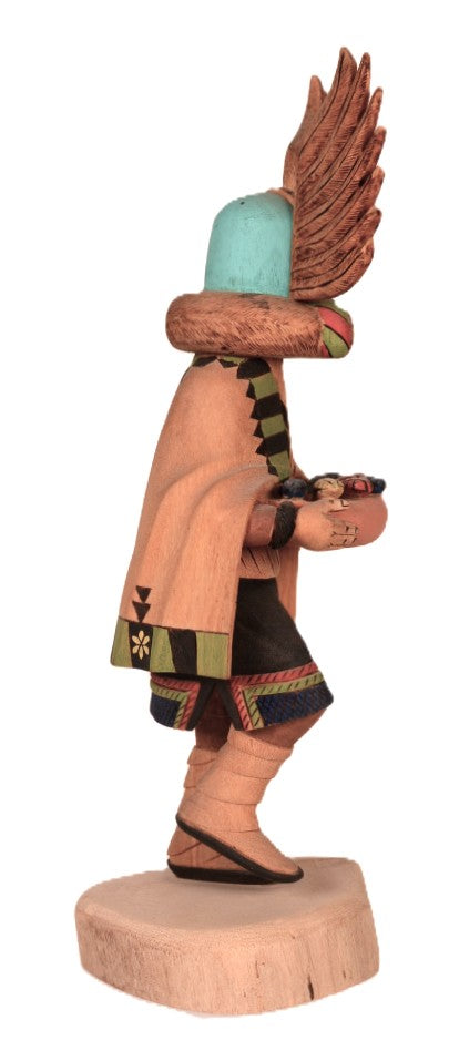 Hopi Pueblo Crow Mother Kachina Doll By Gerald Tsosie