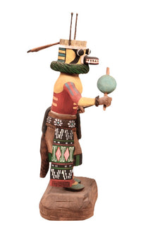 Tewa Hopi Pueblo "Momo Bee Kachina" By Alexandra R. Youvella Sr.