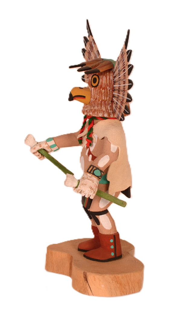 Hopi Pueblo Owl Katsina Doll By Delbridge Honanie