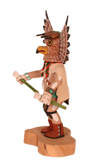 Hopi Pueblo Owl Katsina Doll By Delbridge Honanie