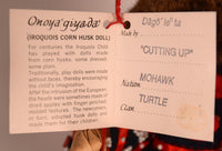 Iroquois Corn Husk Doll By Diego 'le ta