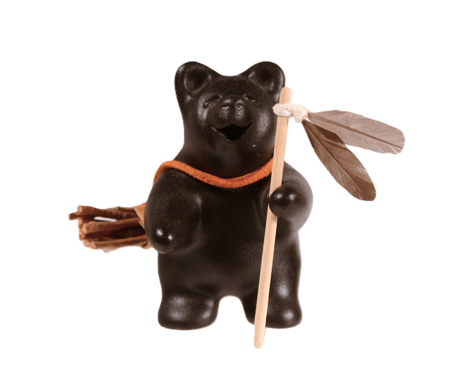 Choctaw Pueblo Black Bear Pottery By Randy Chitto