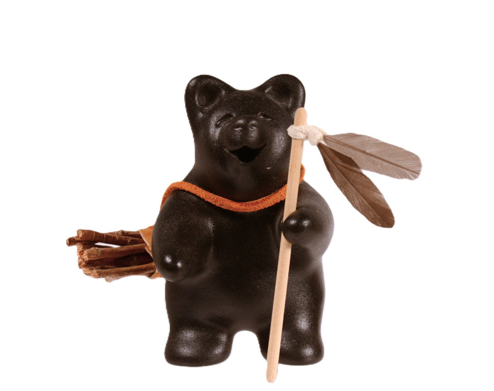 Choctaw Pueblo Black Bear Pottery By Randy Chitto