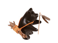 Choctaw Pueblo Black Bear Pottery By Randy Chitto