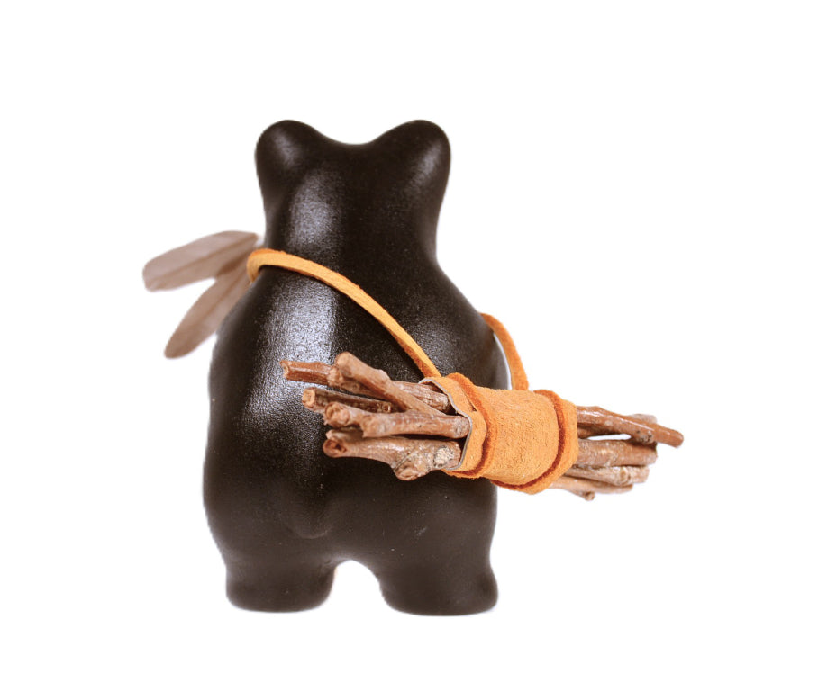 Choctaw Pueblo Black Bear Pottery By Randy Chitto