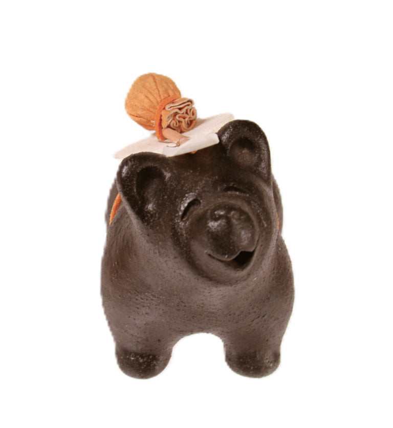 Choctaw Pueblo Black Bear Pottery By Randy Chitto