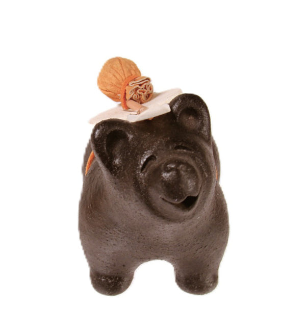 Choctaw Pueblo Black Bear Pottery By Randy Chitto