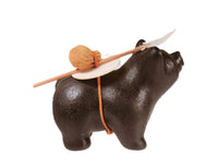 Choctaw Pueblo Black Bear Pottery By Randy Chitto