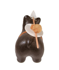 Choctaw Pueblo Black Bear Pottery By Randy Chitto