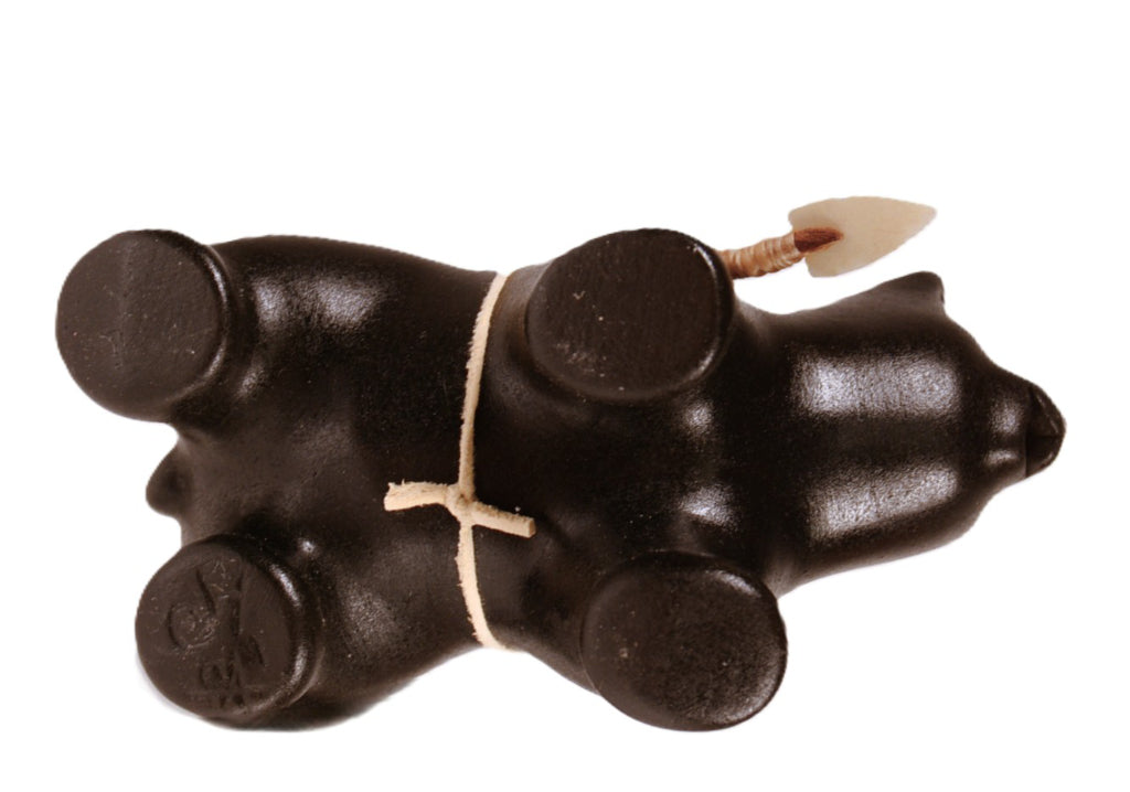 Choctaw Pueblo Black Bear Pottery By Randy Chitto