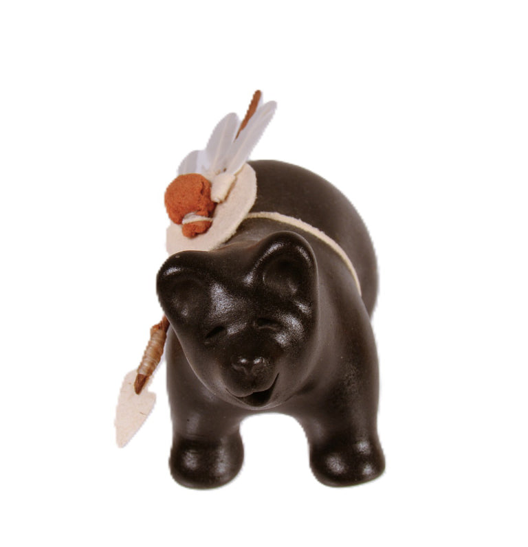 Choctaw Pueblo Black Bear Pottery By Randy Chitto