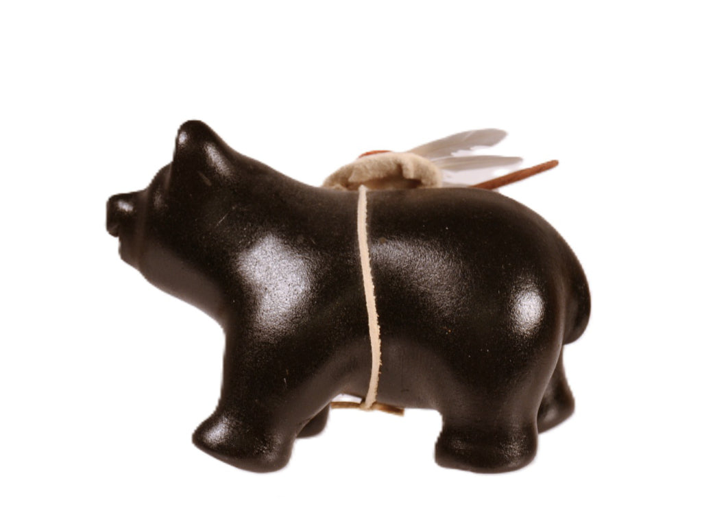 Choctaw Pueblo Black Bear Pottery By Randy Chitto