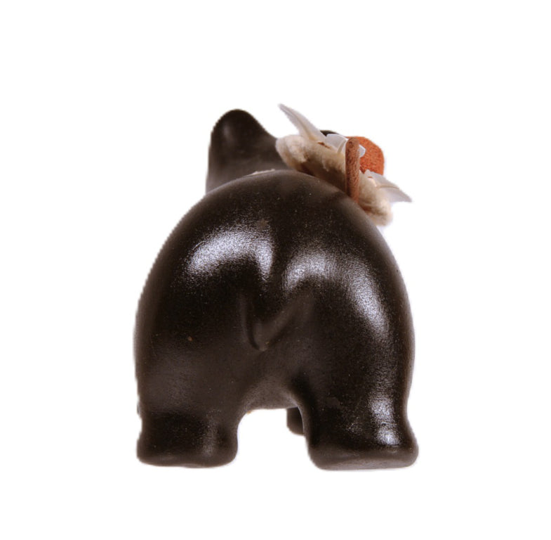 Choctaw Pueblo Black Bear Pottery By Randy Chitto