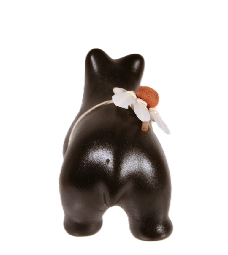 Choctaw Pueblo Black Bear Pottery By Randy Chitto