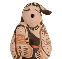 Cochiti Pueblo Storyteller Pottery Doll By Snowflake Flower