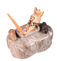 Zuni Pueblo Kachina Kiva Scene By Alex Tsethlikai