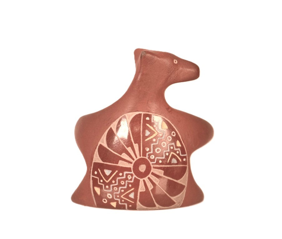 Santa Clara Pueblo Pottery Bear By Jennifer Tafoya