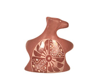 Santa Clara Pueblo Pottery Bear By Jennifer Tafoya
