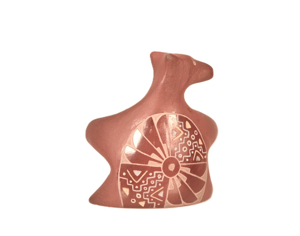 Santa Clara Pueblo Pottery Bear By Jennifer Tafoya