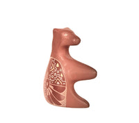 Santa Clara Pueblo Pottery Bear By Jennifer Tafoya