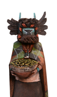 Hopi Pueblo Kachina Crow Mother Doll By Watson Namoki