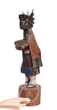 Hopi Pueblo Kachina Crow Mother Doll By Watson Namoki