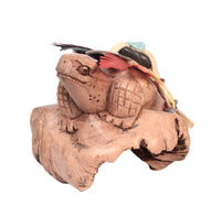 Navajo or Zuni Wood Carved  Turtle Fetish