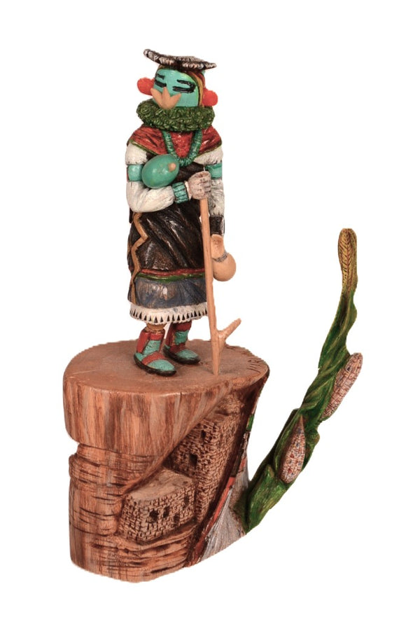 Hopi Pueblo Dress Plantry Katsina Doll By Marlin Pinto