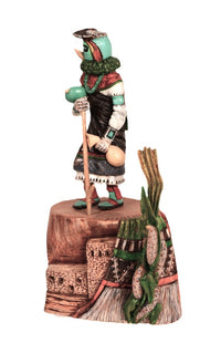 Hopi Pueblo Dress Plantry Katsina Doll By Marlin Pinto