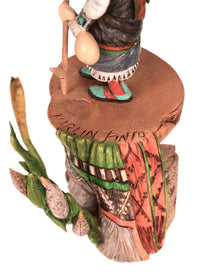 Hopi Pueblo Dress Plantry Katsina Doll By Marlin Pinto
