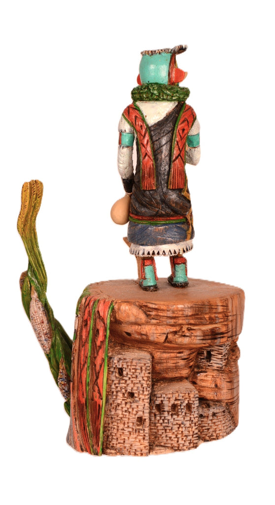 Hopi Pueblo Dress Plantry Katsina Doll By Marlin Pinto