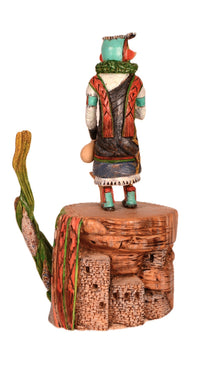Hopi Pueblo Dress Plantry Katsina Doll By Marlin Pinto