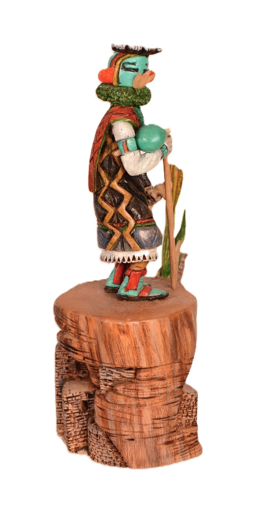 Hopi Pueblo Dress Plantry Katsina Doll By Marlin Pinto