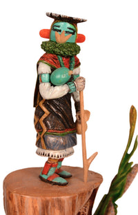 Hopi Pueblo Dress Plantry Katsina Doll By Marlin Pinto