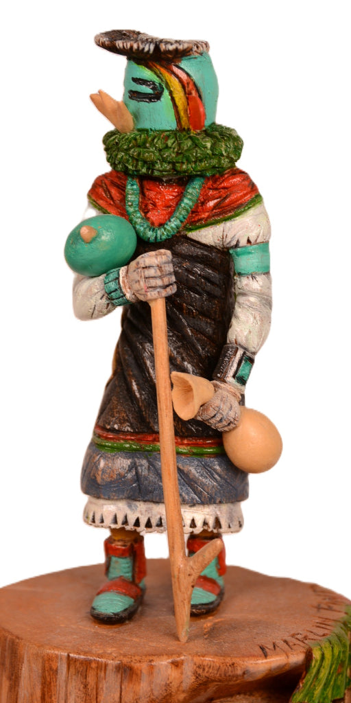 Hopi Pueblo Dress Plantry Katsina Doll By Marlin Pinto